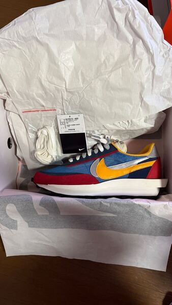 sacai × NIKE ナイキ 27.5cm LD WAFFLE BV0073-400 ワッフル サカイ バーシティーブルー/デルソル VARSITY BLUE/DELSOL ジョーダン