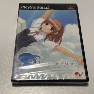 【未開封】 PS2 True Love Story Summer Days, and Yet... PlayStation2