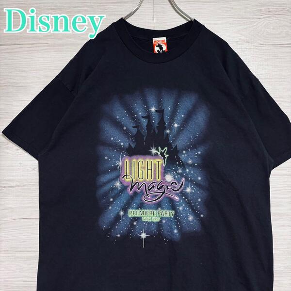 【入手困難】Disney ディズニー ピーターパン ティンカーベル Tシャツ XLサイズ Light Magic ライトマジック ヴィンテージ 90s 00s