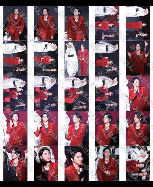 大森元貴 Mrs. GREEN APPLE 生写真 写真 25枚セットC