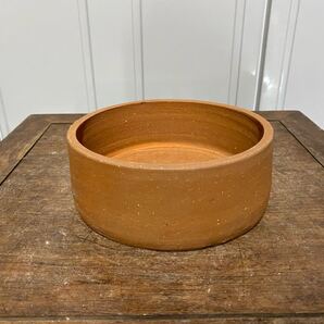 受け皿 鉢カバー 素焼き 陶器 インテリア 観葉植物 多肉植物 草花 花 昭和レトロ 園芸 ガーデニング 雑貨