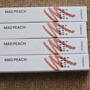 MAD PEACH マッドピーチ MP オーバーフィット リップペンシル 02 NUDE BEIGE 未開封 4個セット