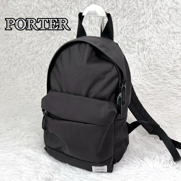 美品 PORTER MOUSSE ポーター ムース ミニリュック A4可能 通勤通学 学生 就活 男女兼用 ジュニア かわいい ちょうどいいサイズ