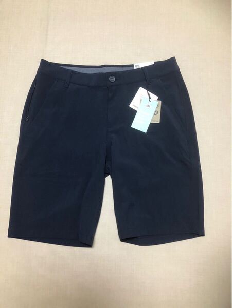 送料無料◆新品◆プーマ ゴルフ 101 ソリッド ショーツ 9◆(M) w78cm◆627973-05 (ネイビー)◆PUMA GOLF・ハーフパンツ