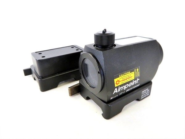 <送料無料> Aim PointタイプT-1 ソーラードットサイト High&Lowマウント BK