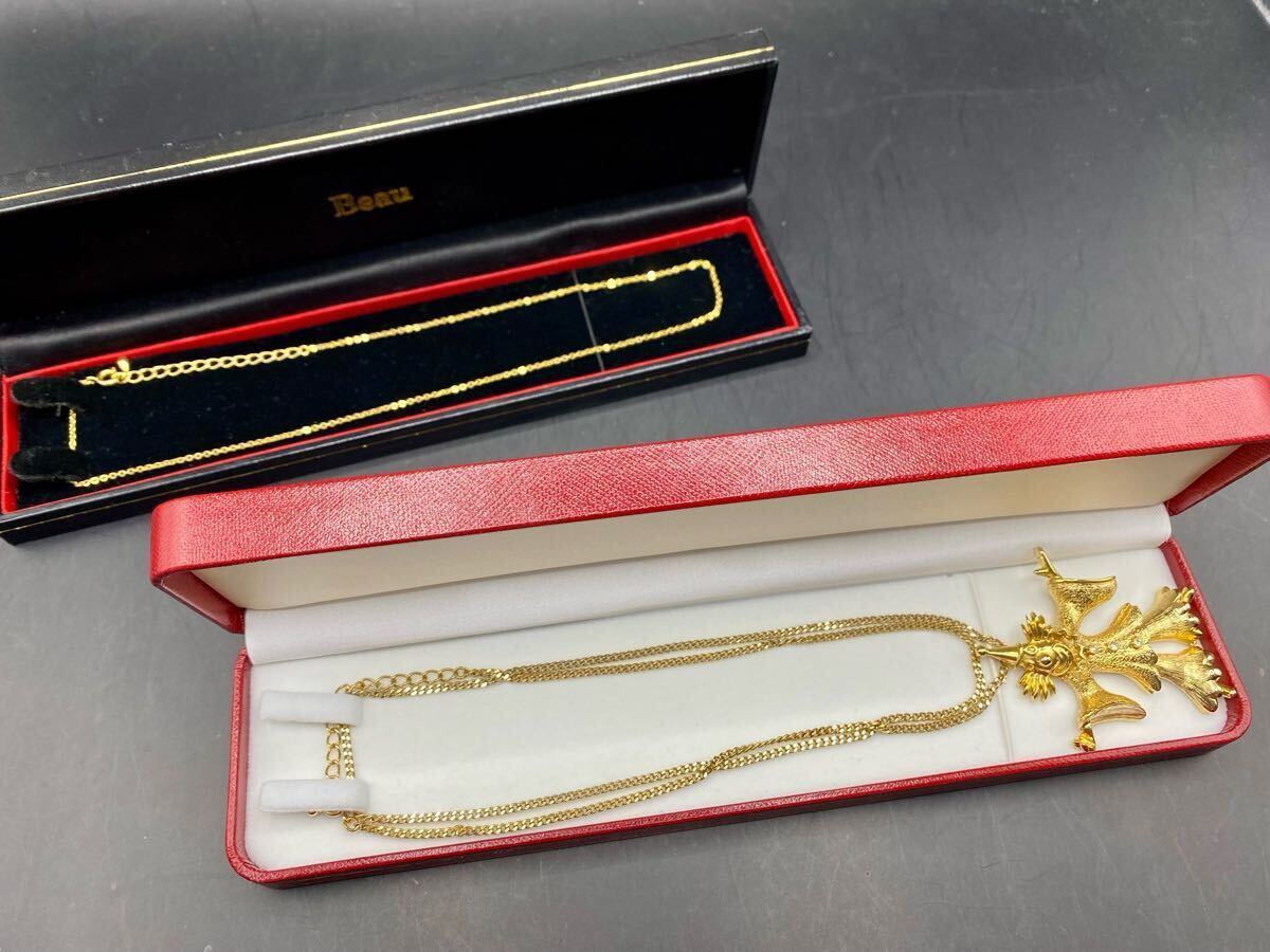 遺品整理 ネックレス 18k刻印有り - メルカリ