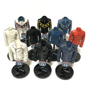 dive 1/8 D-chest Schott ライダースジャケットコレクション 10種セット / ダイブ ショット ジャケット フィギュア / アメカジ クローズ