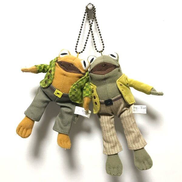 貴重 ベネリック がまくんとかえるくん マスコット セット / がまくん かえるくん ぬいぐるみ / アーノルドローベル 絵本 / frog and toad