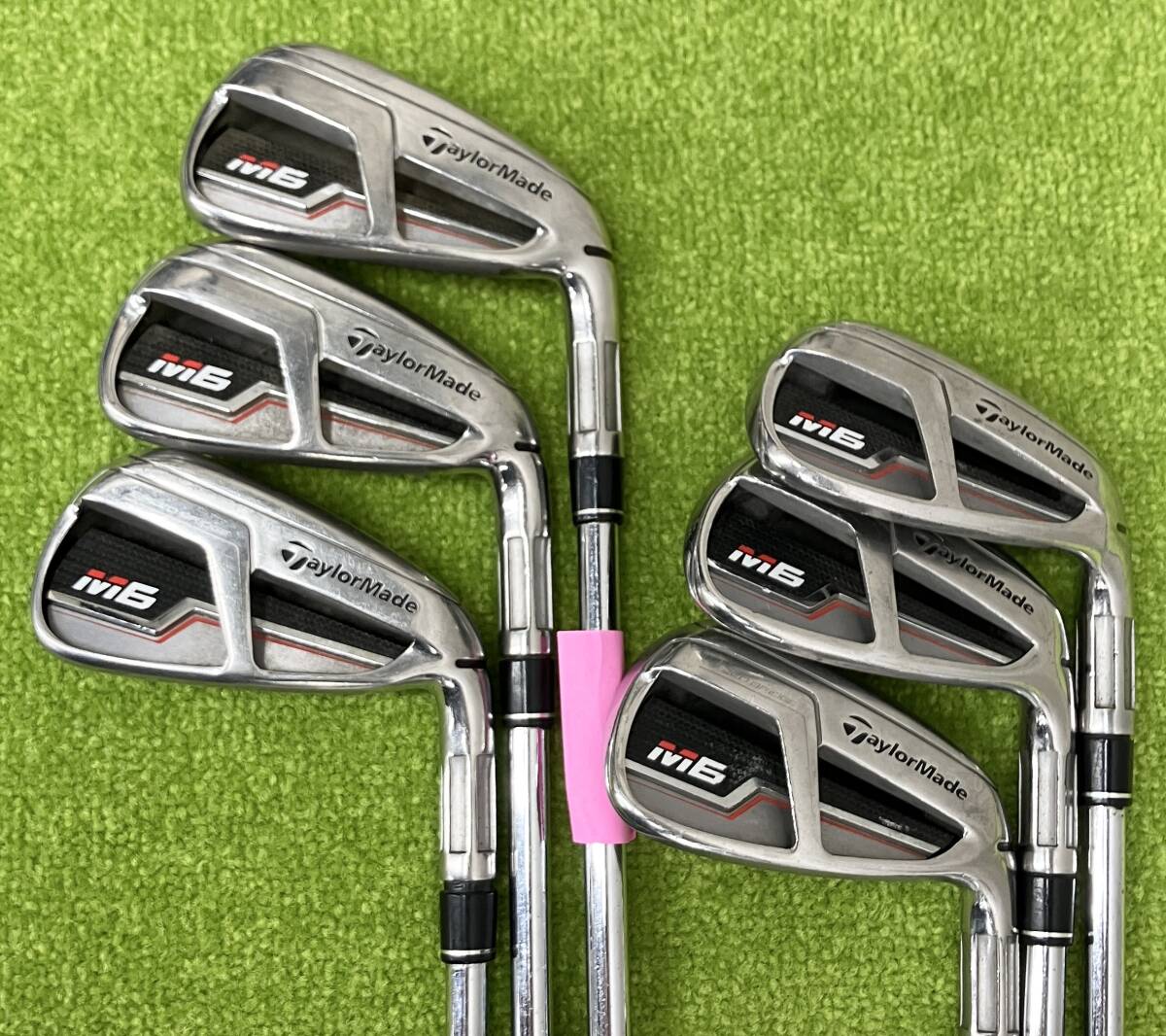 Golf Iron Set TaylorMade M6 SPEED BRIDGE REAX STEEL JAPAN