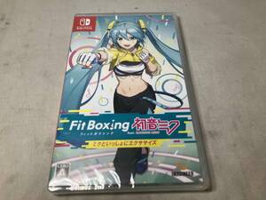 未開封 ニンテンドースイッチ Fit Boxing feat. 初音ミク‐ミクといっしょにエクササイズ‐