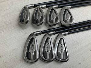 текущее состояние товар Callaway Callaway STEELHEAD steel head X-14 PROSERIES 7S RCH PRO SERIES H90i #5,6,7,8,9,A,S 7шт.@ железный комплект