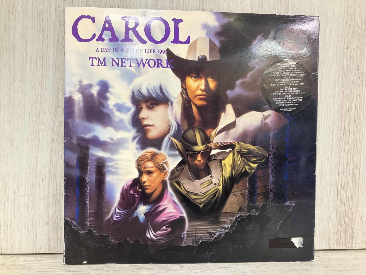 Yahoo!オークション -「tm network carol」(レコード) の落札