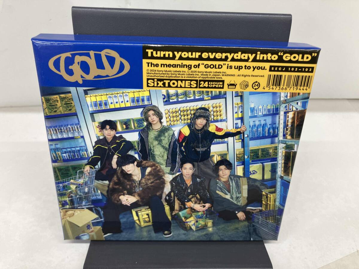 【新品未使用】SixTONES CITY CDDVDBlu-ray セットBOX Amazon.co.jp: 【メーカー特典6種付き】【Blu-ray3形態セット