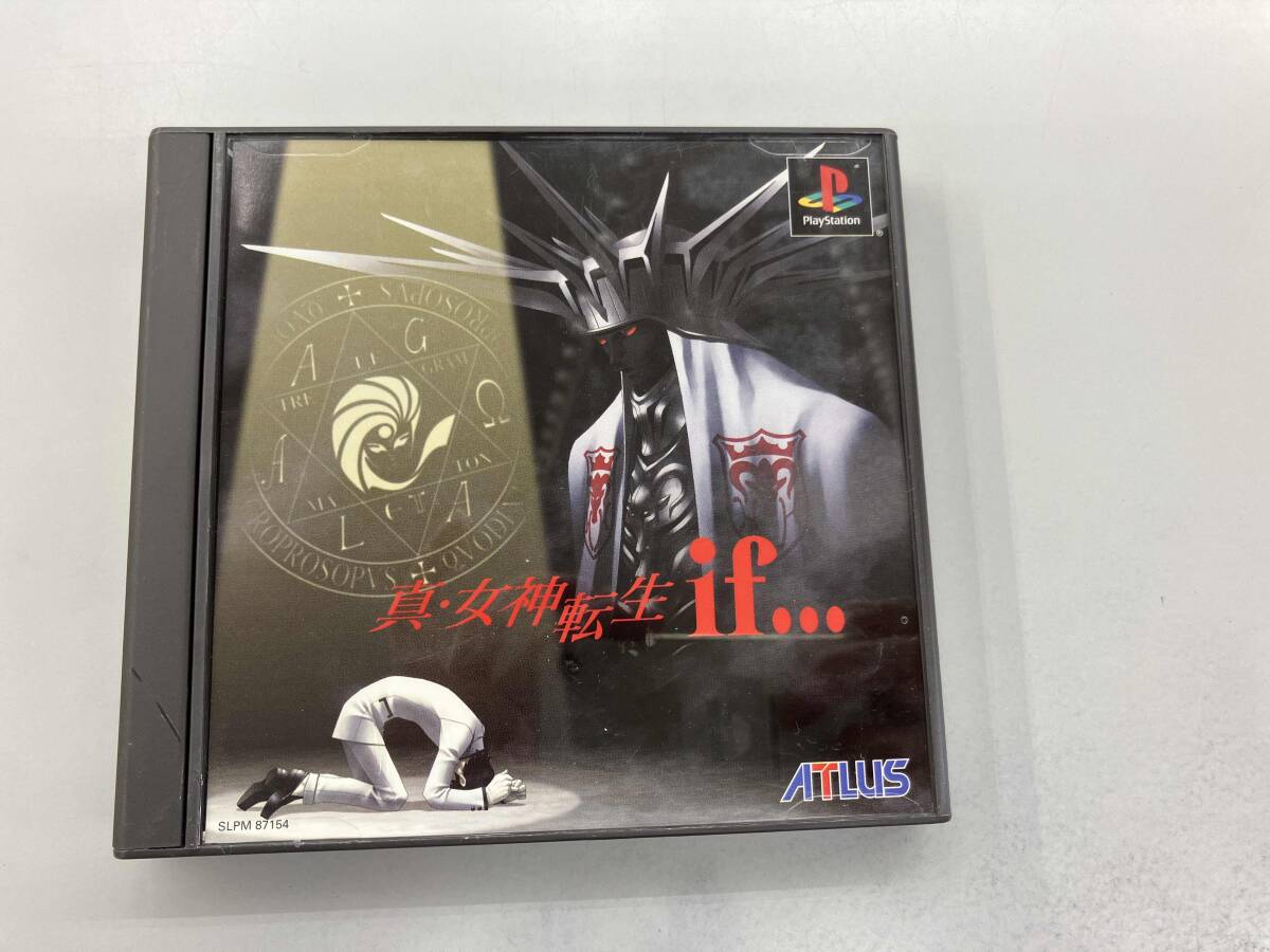 PS1 真・女神転生 1 2 if セット 帯ハガキあり プレステ