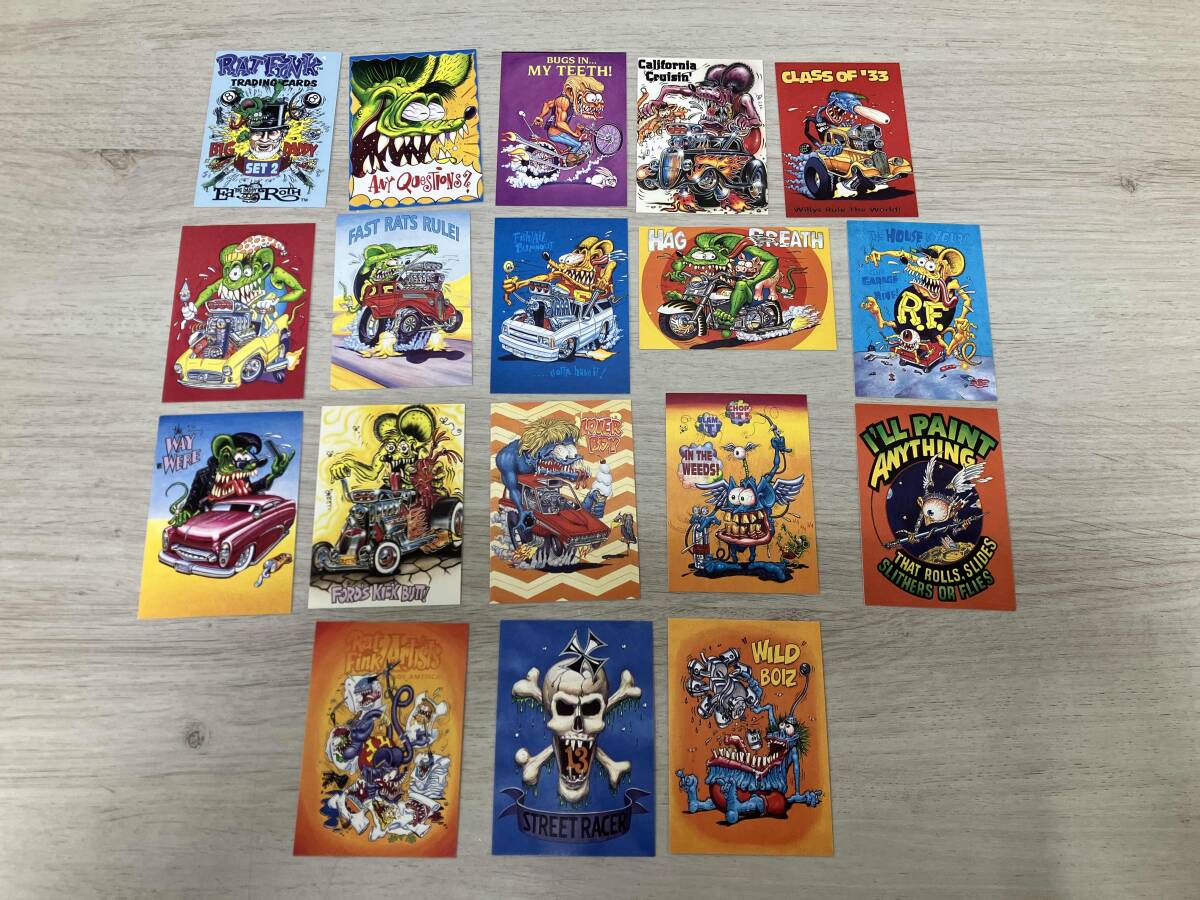 ジャンク ラットフィンク トレーディングカード 1〜4セット エドロス