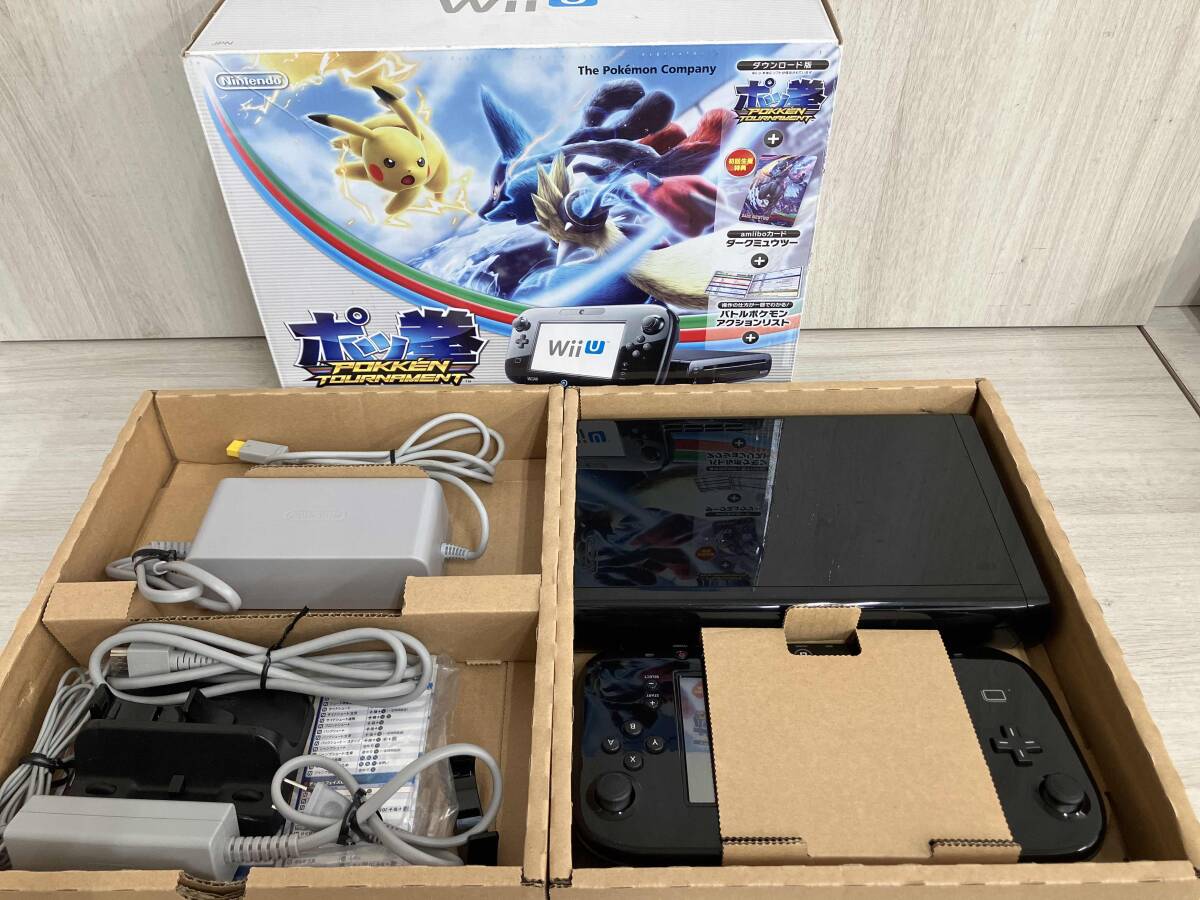 Amazon.co.jp: Wii U ポッ拳 POKKÉN TOURNAMENT セット (【初回