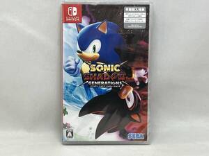 【未開封】ニンテンドースイッチ ソニック×シャドウ ジェネレーションズ SEGA