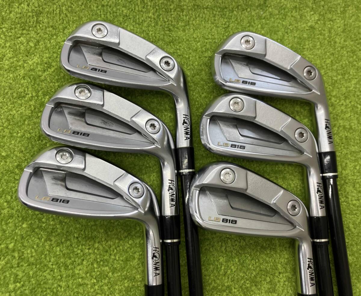  Honma Golf LB 818 железный комплект 5-10 6 шт. комплект VIZARD 60 S