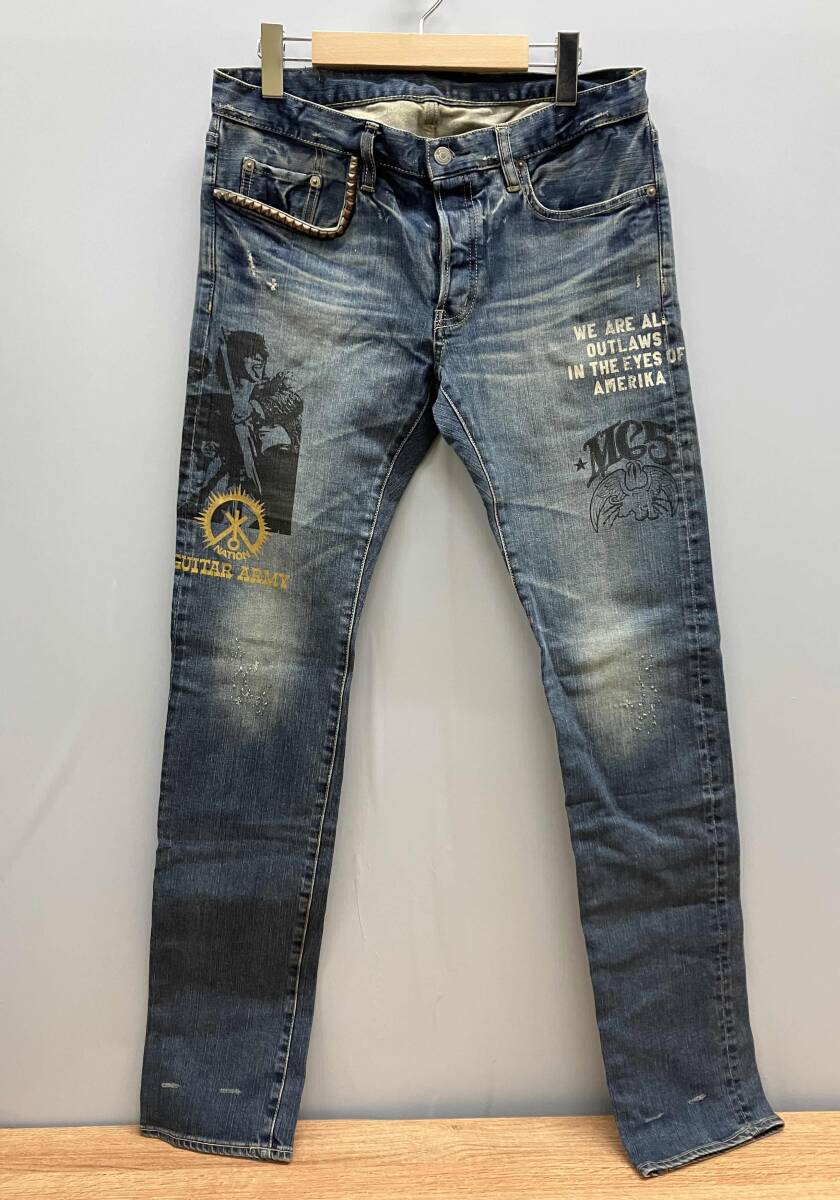 2025年最新】Yahoo!オークション -ペイントジーンズの中古品