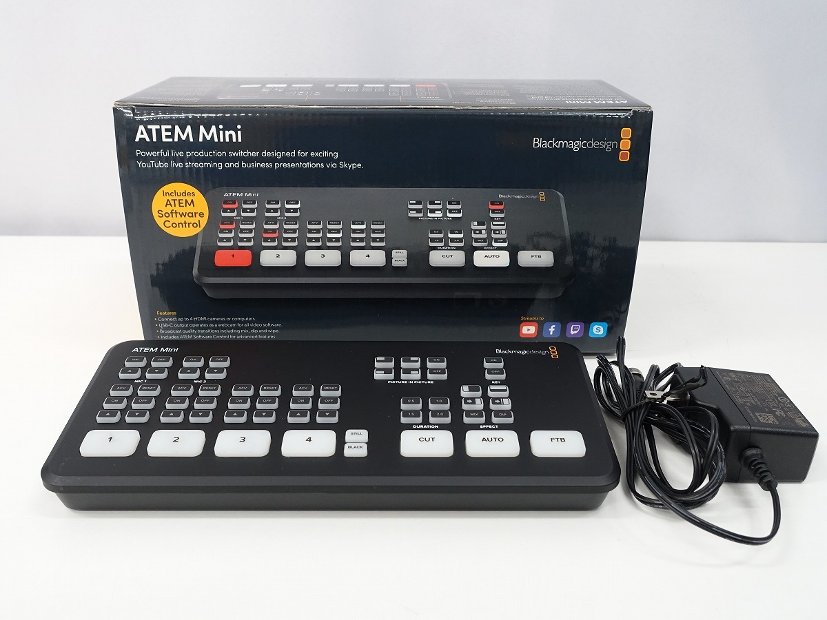 2025年最新】Yahoo!オークション -Blackmagic Design ATEM Mini 2025年最新】Yahoo!オークション -Blackmagic Design ATEM Mini