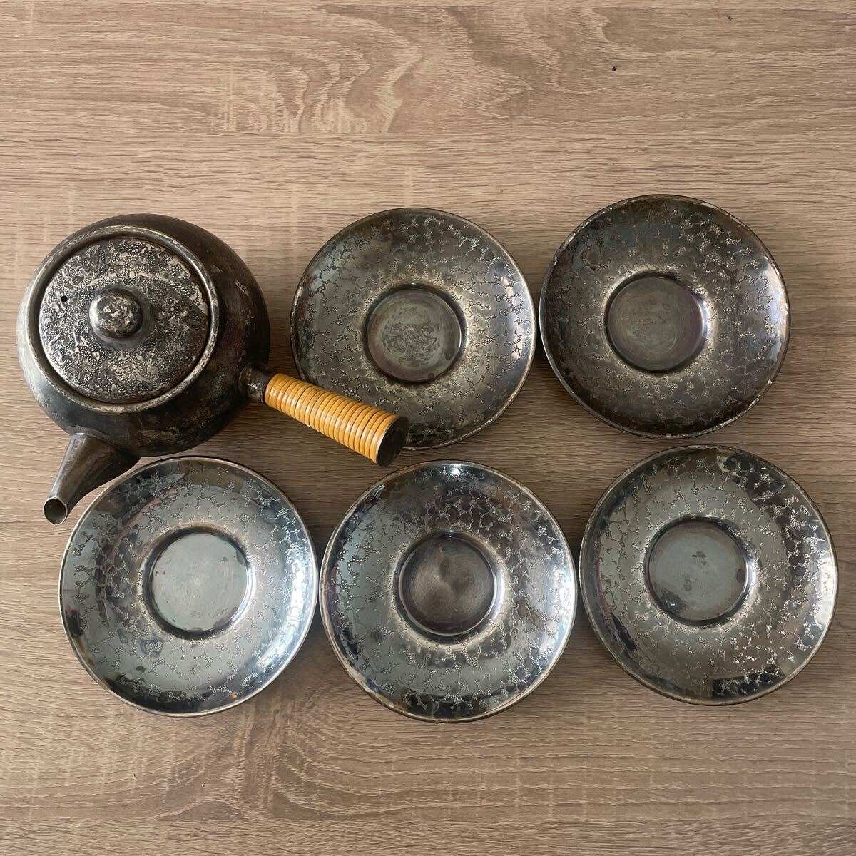 Yahoo!オークション -「煎茶道具 茶托」(銀製) (金属工芸)の落札 Yahoo!オークション -「煎茶道具 茶托」(銀製) (金属工芸)の落札
