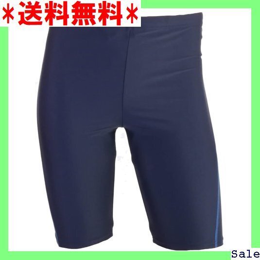 ☆人気商品 クリエイトファッション 男子 スクール水着 サイドステ チ ロング スイムパンツ 300221 ネイビー 170 5