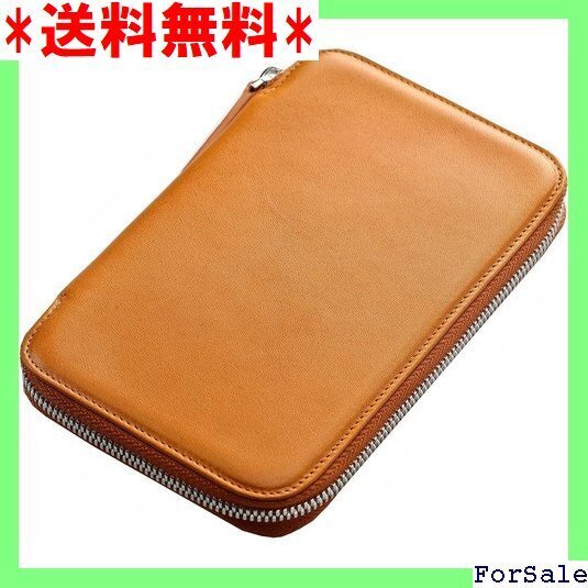 ☆人気商品 モノグッズ 栃木レザー スマートオーガナイザー パスポ インバッグ 本革 牛革 経年変化 スマホ 財布 キャメル 18