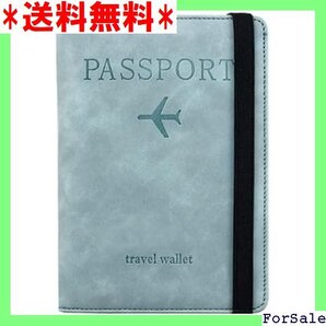 ☆人気商品 RemarksJapan パスポートケース スキミング マルチケース パスポートカバー 海外旅行 スカイブルー 67