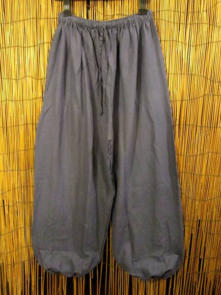 【SALE】②新品*男女兼用*コットン素材*無地*シンプル*ふんわり*アラジンパンツ