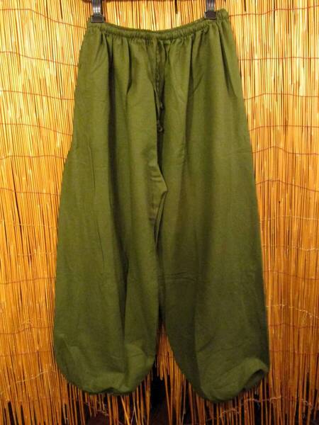 【SALE】⑤新品*男女兼用*コットン素材*無地*シンプル*ふんわり*アラジンパンツ