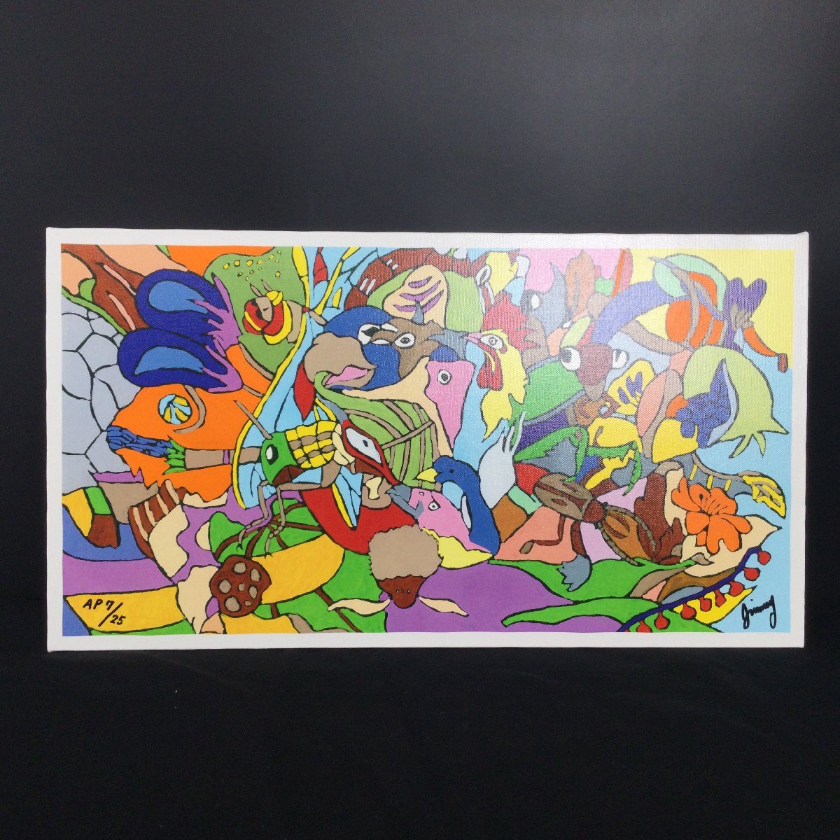 Yahoo!オークション -「ジミー大西」(油彩) (絵画)の落札相場 Yahoo!オークション -「ジミー大西」(油彩) (絵画)の落札相場
