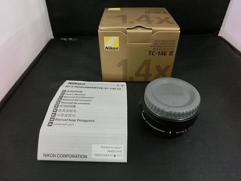ニコン AF-S TELECONVERTER TC-14E III オークション比較 - 価格.com ニコン AF-S TELECONVERTER TC-14E III オークション比較 - 価格.com