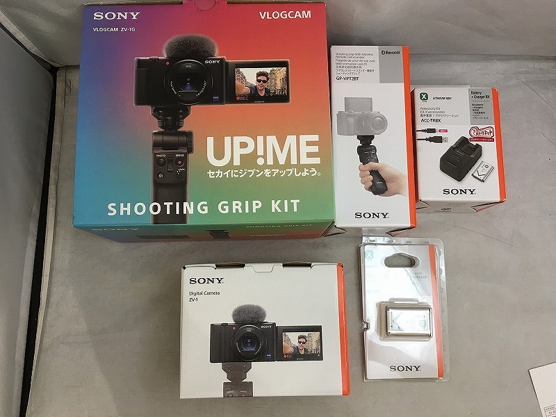 SONY VLOGCAM ZV-1G シューティンググリップキット オークション SONY VLOGCAM ZV-1G シューティンググリップキット オークション