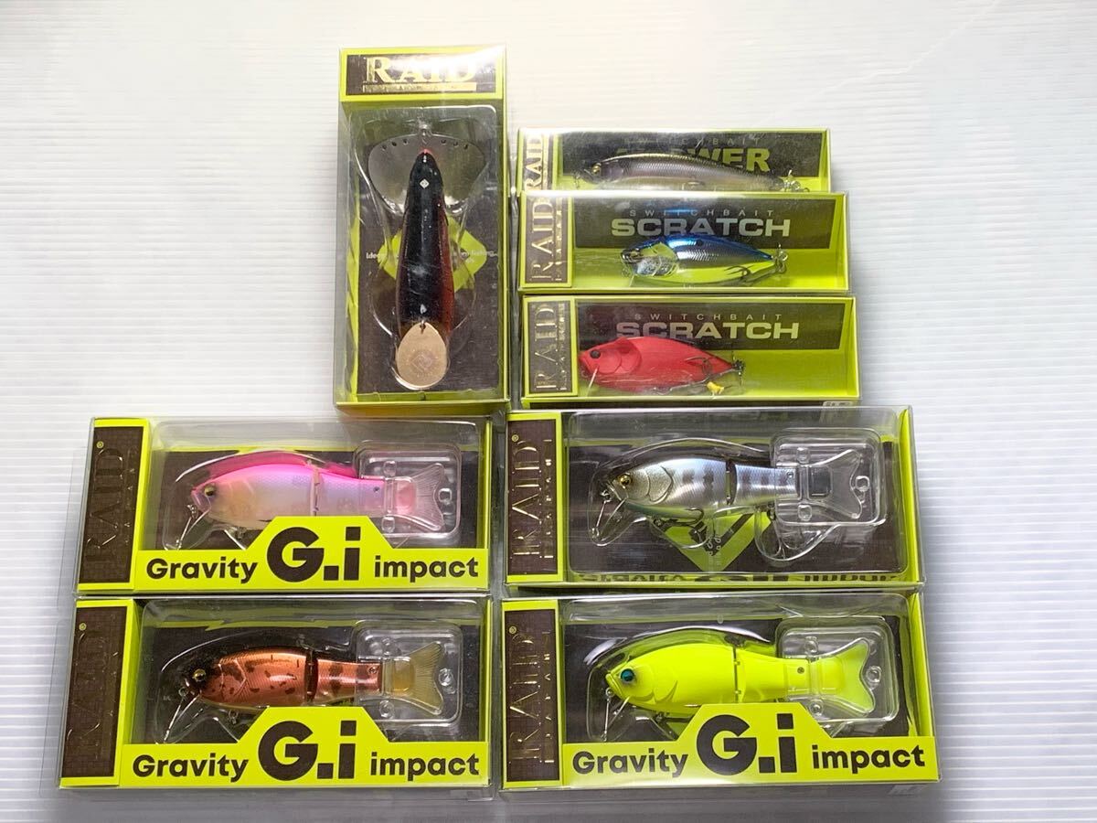 ☆新品未開封☆ RAID JAPAN  Gi 全８個セット ☆新品未開封☆ RAID JAPAN Gi 全8個セット Amazon | レイド