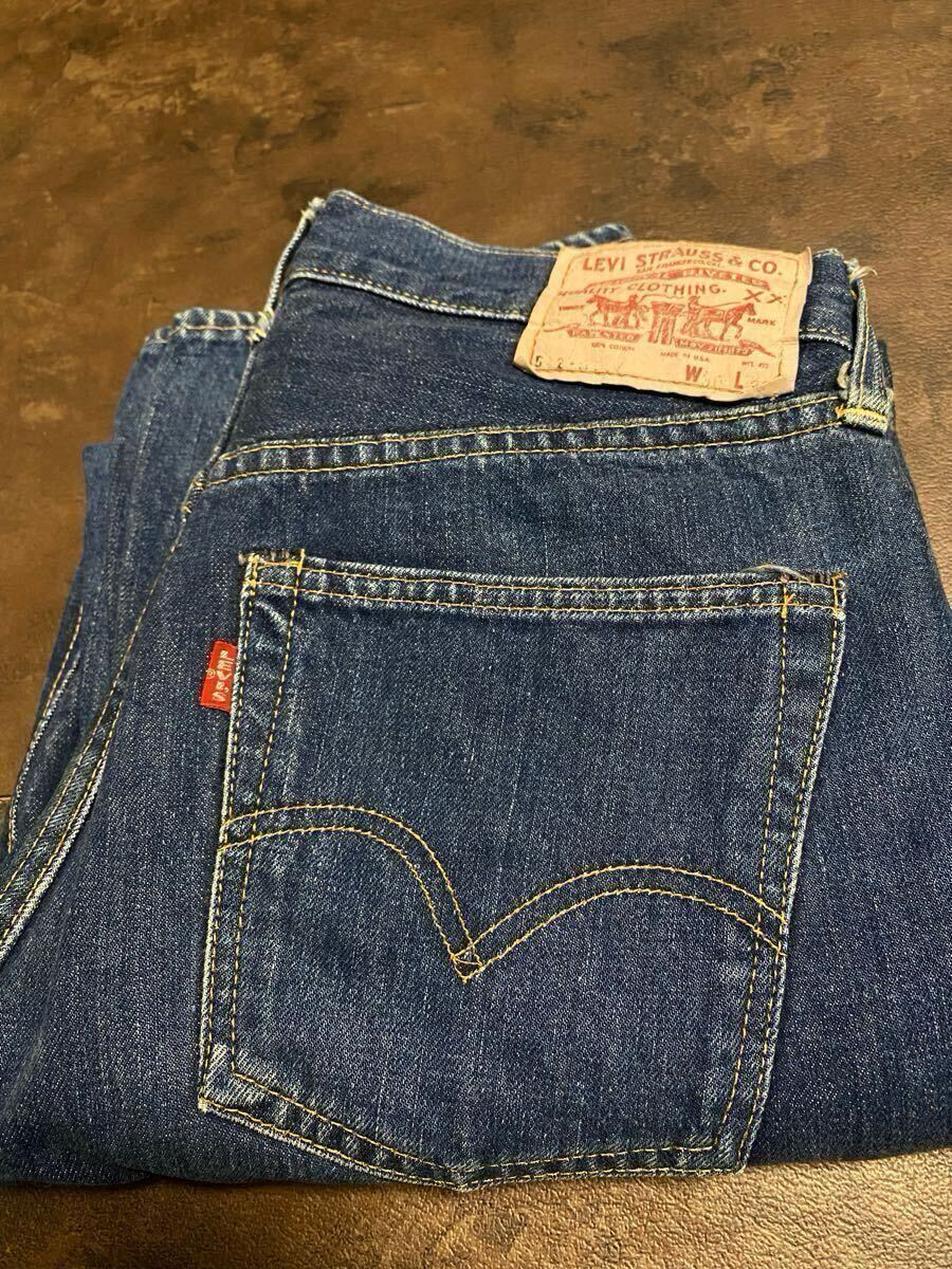 LEVI'S 501 BIG E 「濃紺、ゴールデンサイズ、実寸W33 L28