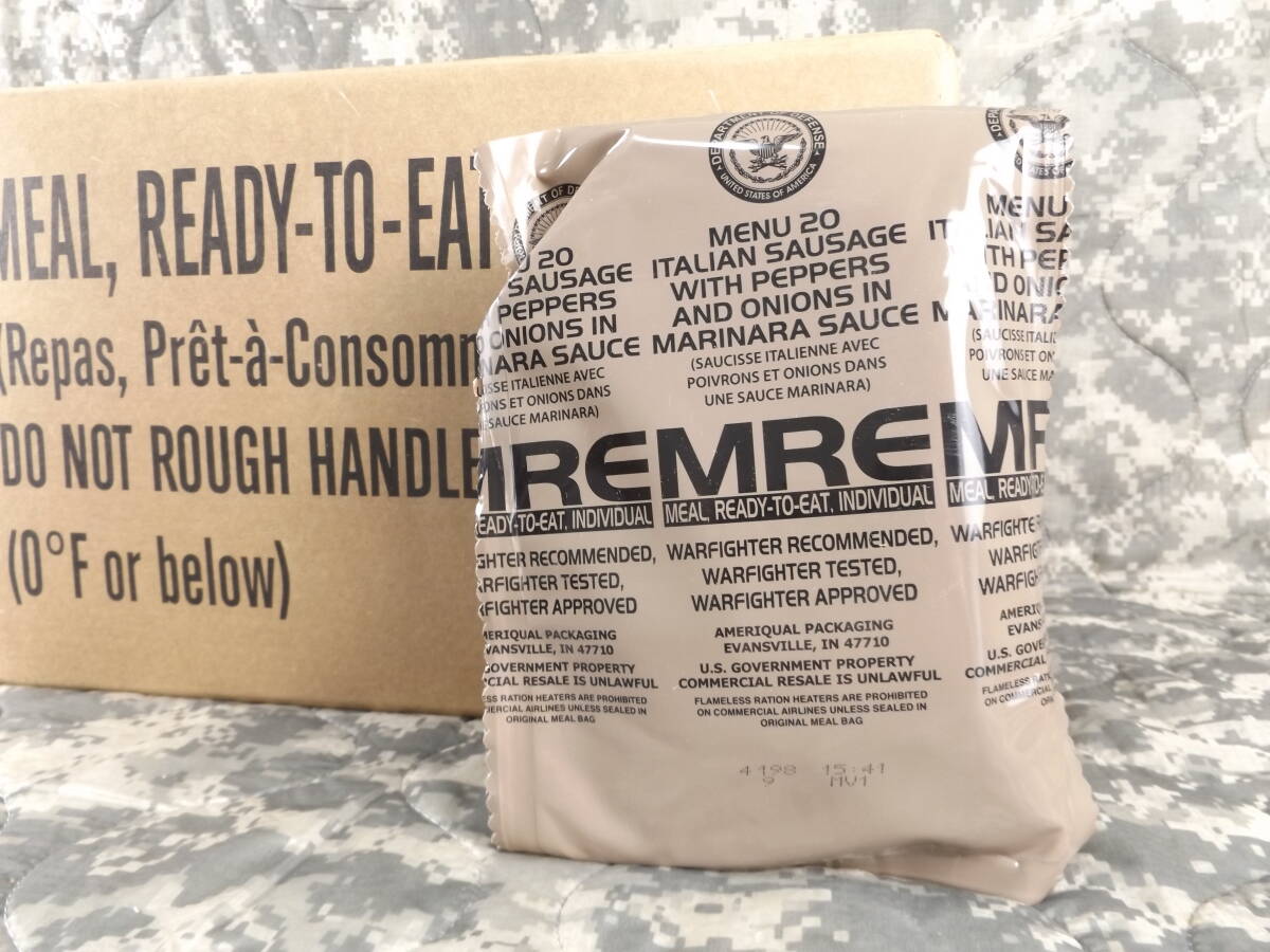 Amazon.co.jp: 【沖縄ミリカジ】米軍 MRE レーション (戦闘食