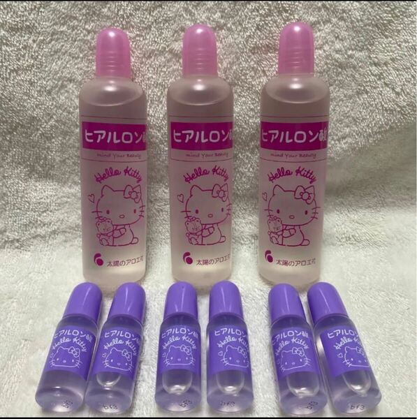 太陽のアロエ社 ヒアルロン酸原液 80ml (おまけ10ml×2付き)×3セット 太陽のアロエ社