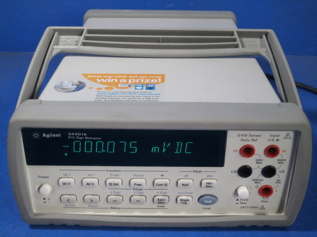 Yahoo!オークション -「agilent 34401a」の落札相場・落札価格 Yahoo!オークション -「agilent 34401a」の落札相場・落札価格