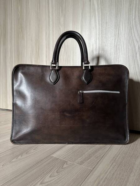 定価88,5万 Berluti TROISNUITS Patine Leather Briefcase ベルルッティ トロワニュイ パティーヌレザー バッグ マダムオルガ期 初期 希少