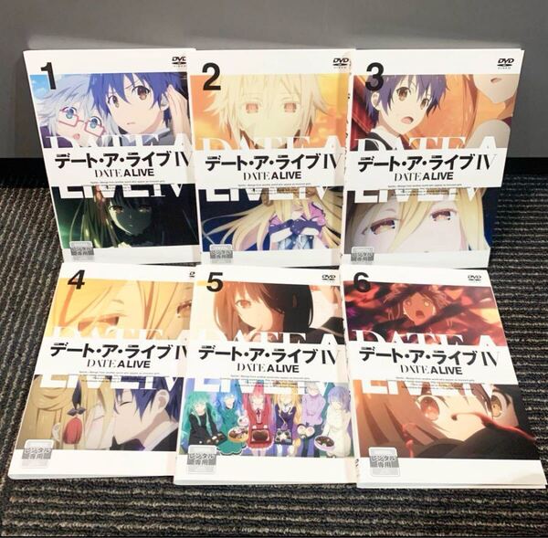 デート・ア・ライブ Ⅳ 4期 DVD 全6巻 全巻セット アニメ