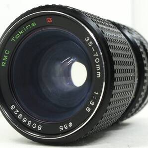 ~実写確認済~ ☆実用品・人気の望遠レンズ☆ キャノン1眼レフ用(FDマウント) RMC Tokina 35-70mm F3.5 (J0172)