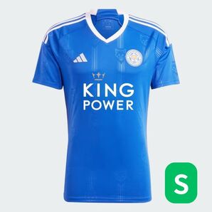 ADIDAS アディダス レスターシティ プレミアリーグ 2023/24 ユニフォーム ホーム 半袖 Sサイズ