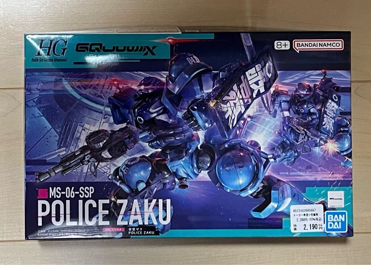 新品[HG 1/144 軍警ザク&ジークアクス 2点セット]即決 送料無料