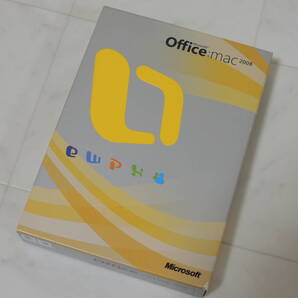 A-03705●Microsoft Office Mac 2008 日本語版