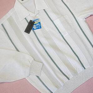 MAXIM 新品 SALE 70%OFF 超特価 送料無料 プルオーバー 衿付きセーター Mサイズ 麻混 ゆったり 日本製 カジュアル ゴルフ 392-1053-1