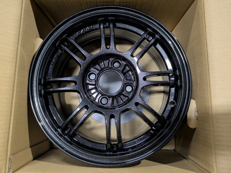 中古 RAYS レイズ A-LAP KC DECOR アルミホイール 14インチ 14