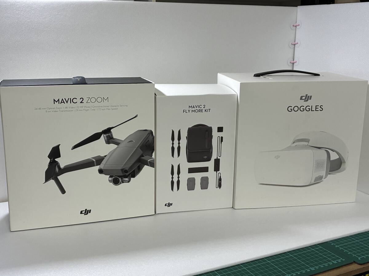 DJI(ディージェイアイ) / VRゴーグル/ドローン用/G1S/箱/付属品