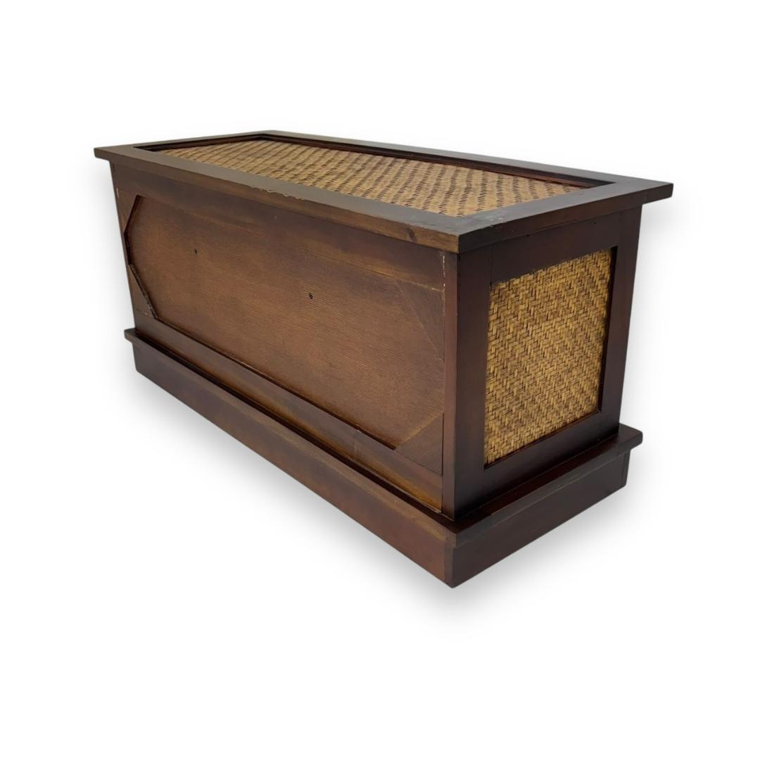 ヴィンテージ　ラタンチェスト　アジアン家具 タンス アジアン家具 チェスト 無垢 チーク 木製 おしゃれ 北欧