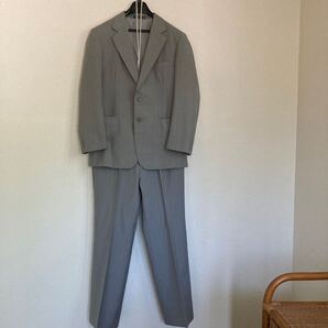 THE DAIMARU グレー ストライプ シングル スーツ