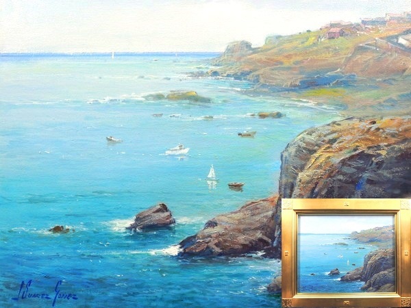 ☆【逸品堂】☆ 直筆サイン S.KANG デッドストック品 油彩画